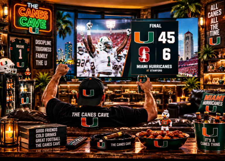 Canes Win 45-6: Instant Reaction From The Cave