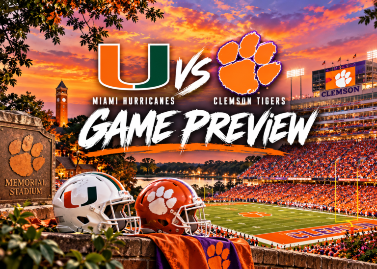 With Clemson On Tap, Miami Hurricanes Have Chance To Show Out